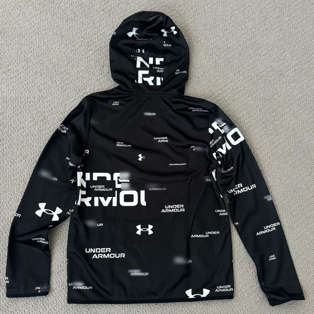 NWT Boys Under Armour Hooded Sweatshirt, Size Large - Picture 4 of 5